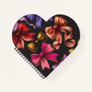 Bowtie for Dream -heartshaped notebook
