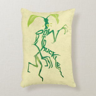 BOWTRUCKLE™ PICKETT™ Typography Graphic Decorative Cushion