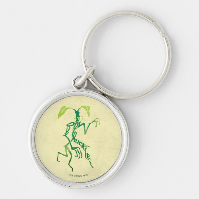 BOWTRUCKLE™ PICKETT™ Typography Graphic Key Ring (Front)