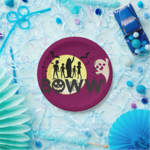 Boww!! – Spooky Surprise Halloween Paper Plate