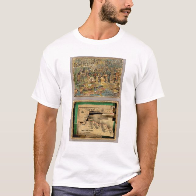 Box Dissected map, United States T-Shirt (Front)
