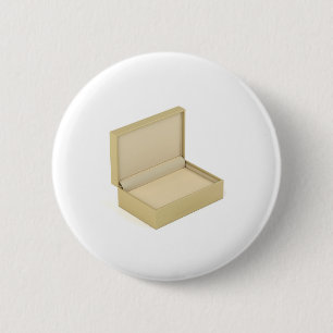 Box for jewellery or gifts 6 cm round badge