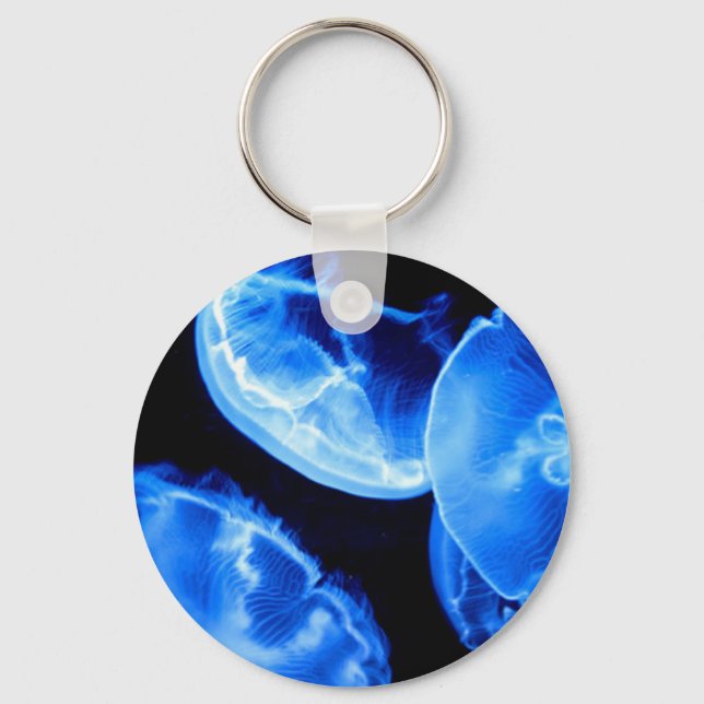 Box Jellyfish Key Ring (Front)