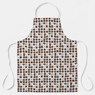 Box of Chocolate Shop Bon Bon Candies Chocolatier Apron