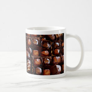 Box of Chocolates, Tempting Chocolate Candy Coffee Mug