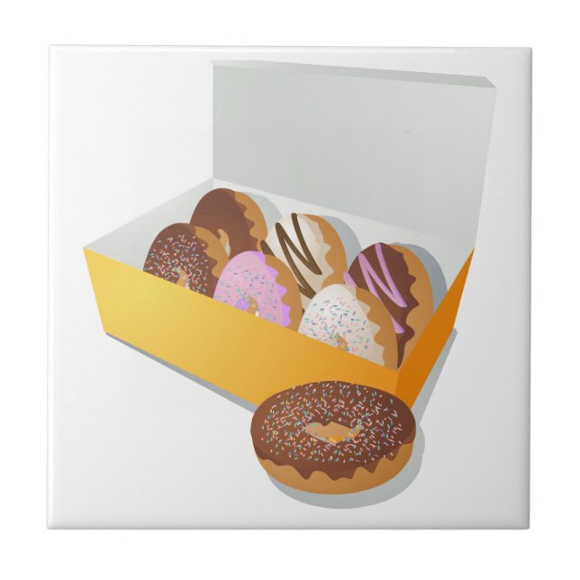 Box of Doughnuts Tile (Front)