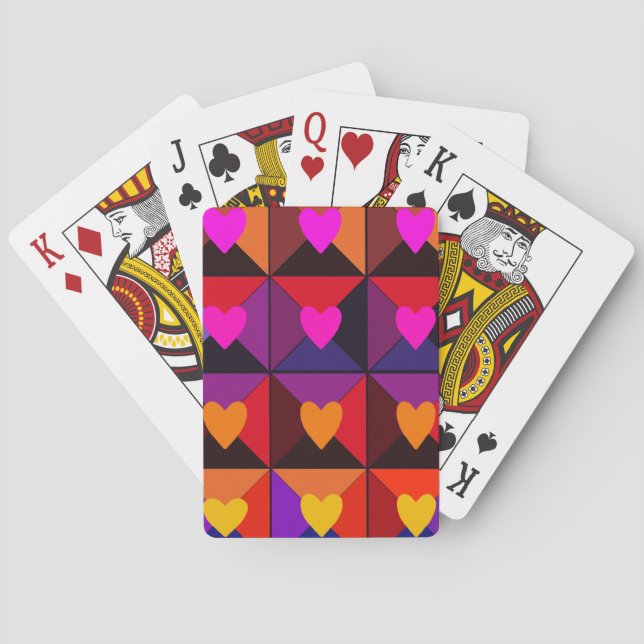 Box of Valentines Playing Cards (Back)