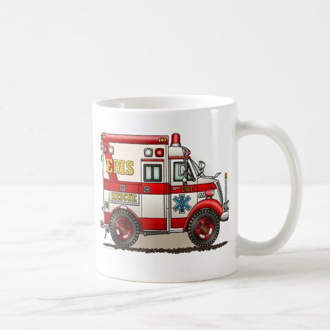 Box Truck Ambulance Mug (Right)