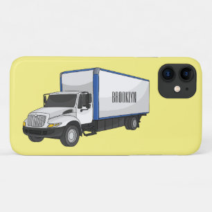 Box truck cartoon illustration Case-Mate iPhone case