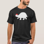 BOX TURTLE Gift Santa Hat Christmas T-Shirt<br><div class="desc">BOX TURTLE Gift Santa Hat Christmas</div>