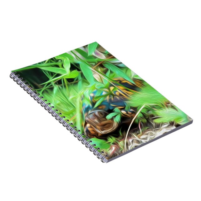 Box Turtle Spiral Notebook (Right Side)