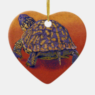 Box Turtle, tortoise Ceramic Tree Decoration