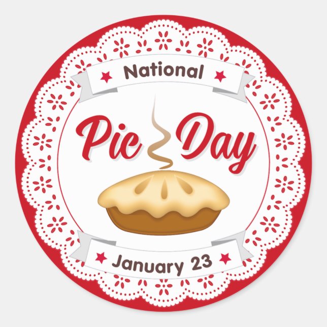 Box up some Pie with Pie Day Stickers (Front)