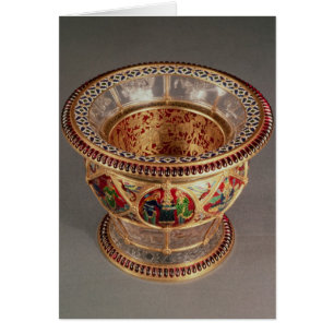 Box with plique-a-jour and cloisonne