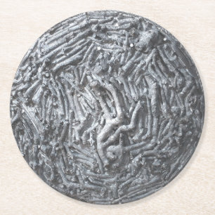 Boxcuttings: Moon Round Paper Coaster