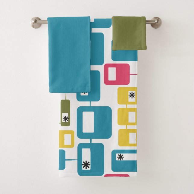 Boxed In  Bath Towel Set (Insitu)