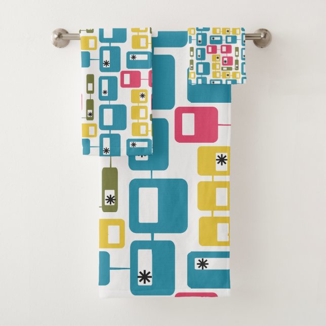 Boxed In  Bath Towel Set (Insitu)