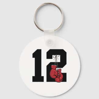 Boxer 12 Year Boxing 12th Birthday Key Ring