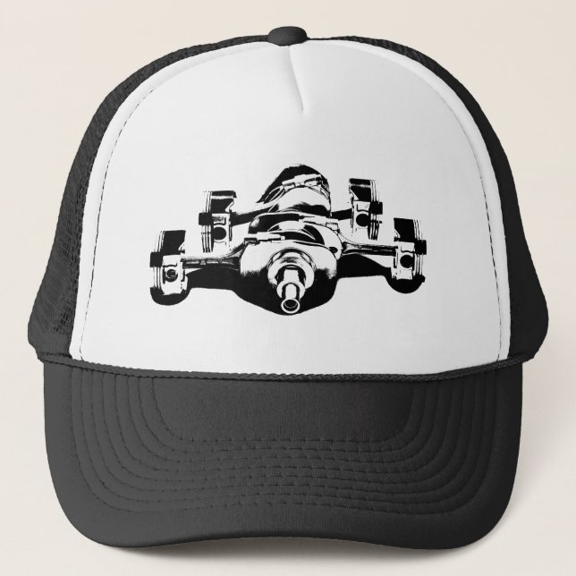 Boxer 4 trucker hat (Front)