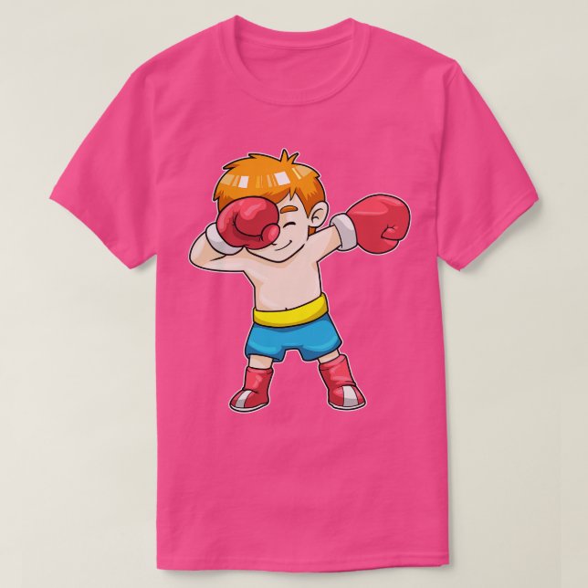Boxer at Hip Hop Dance Dab T-Shirt (Design Front)