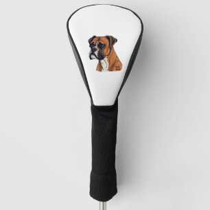 Boxer Bark Designs Punchy Graphic designs Golf Head Cover
