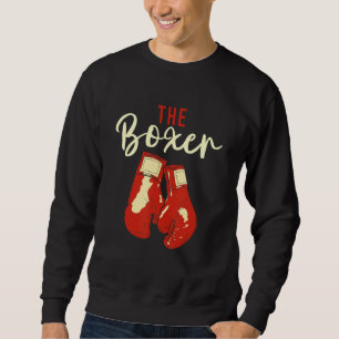 Boxer Boxing Gloves Match Fighter Martial Arts Mma Sweatshirt