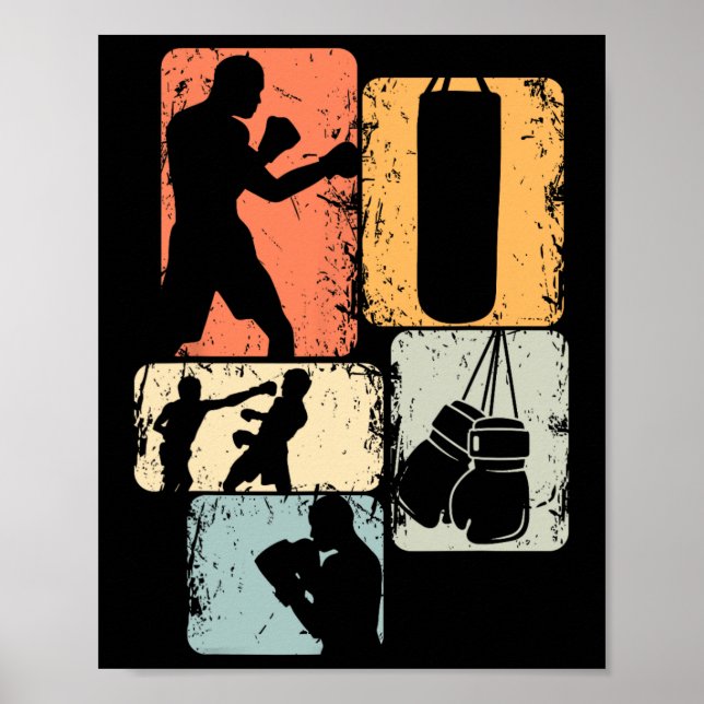 Boxer Boxing Kids Boys 1  Poster (Front)