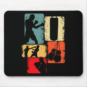 Boxer Boxing Kids Boys Men Mouse Pad