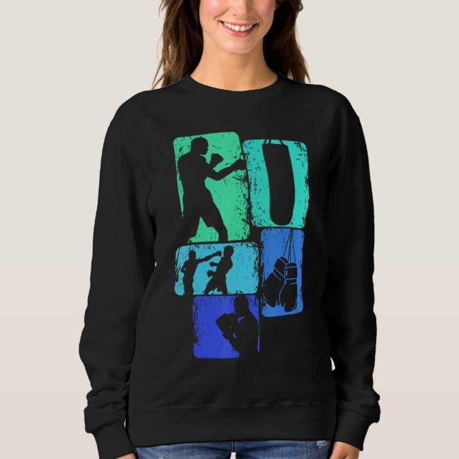 Boxer Boxing Kids Boys Sweatshirt (Front)