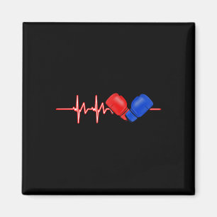 Boxer Boxing Martial Arts Player Martial Arts Hear Magnet