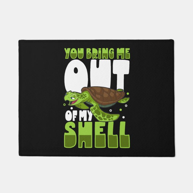 Boxer Boxing Turtle Turtles Sea Ocean Reptile      Doormat (Front)