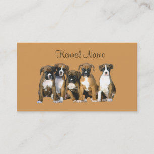 Boxer Breeder Business Card