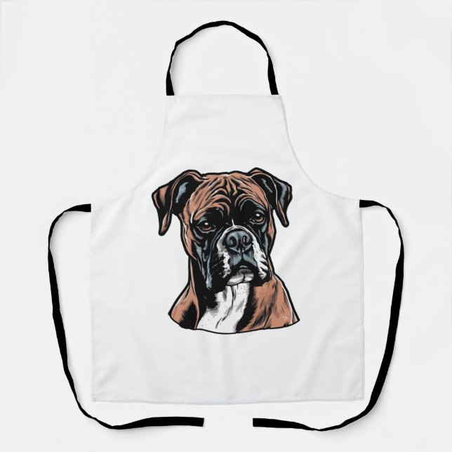 Boxer Buddy Humourous Protective Apron (Front)