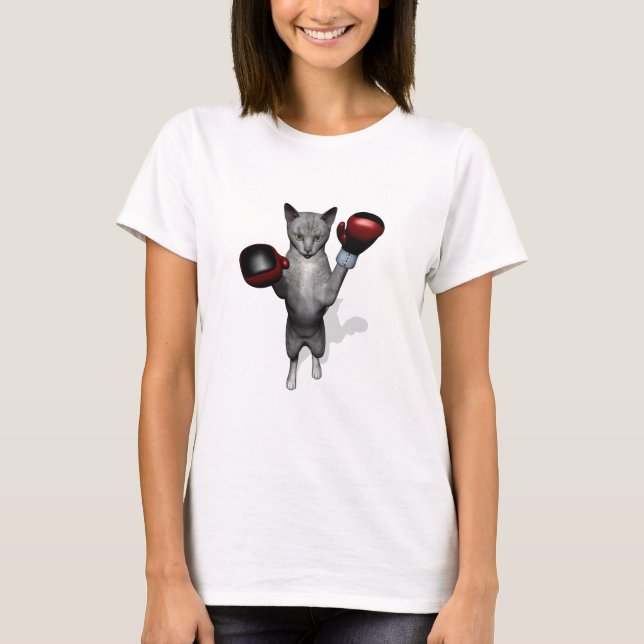 Boxer Cat T-Shirt (Front)