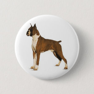 Boxer ceo 6 cm round badge