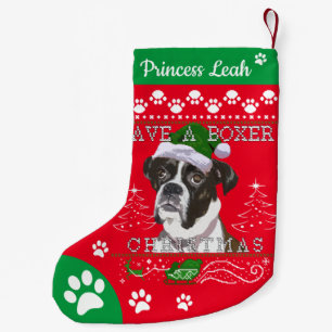 Boxer Christmas Stockings - Boxer Dog