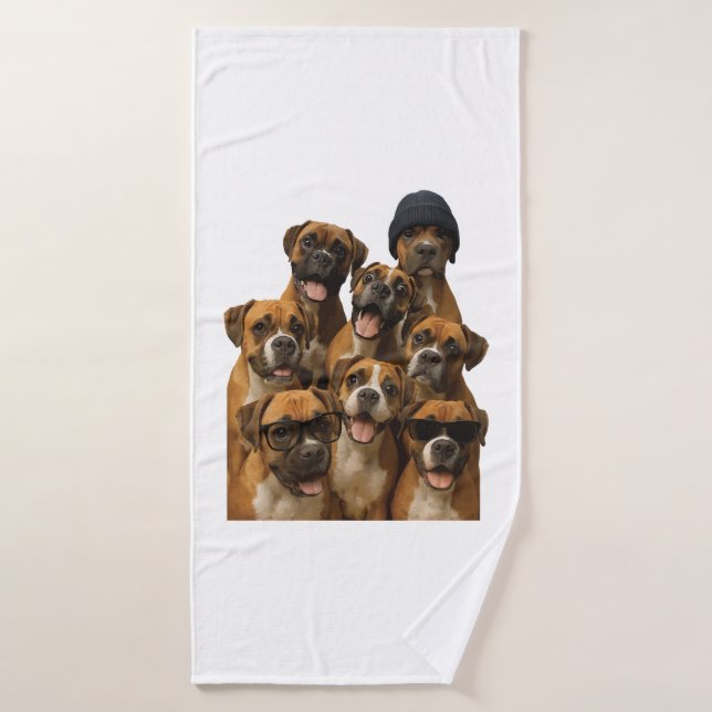 Boxer Copy Bath Towel (Bath Towel)