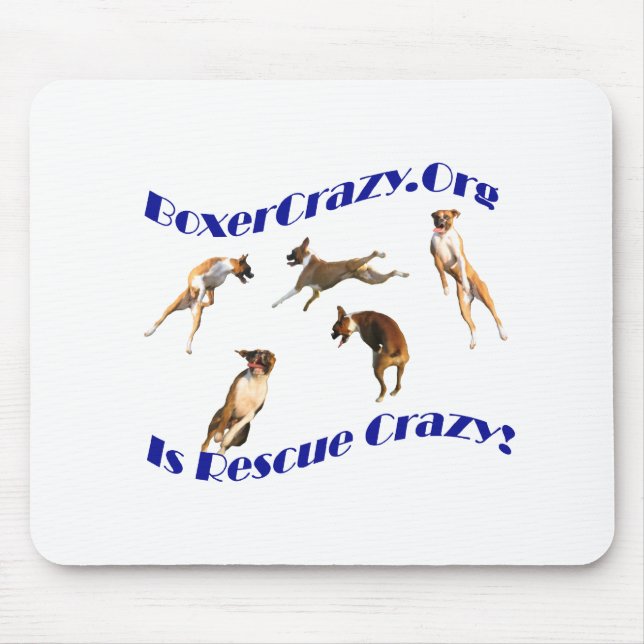 Boxer Crazy Mousepad - Air Abby (Front)
