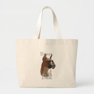 Boxer Dad 2 Large Tote Bag