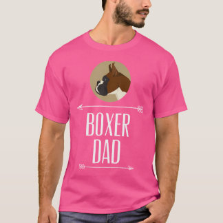 Boxer Dad Boxer Dog Love T-Shirt