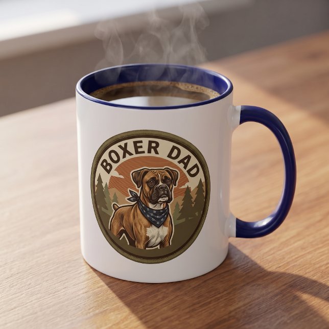 Boxer Dad Coffee Mug | Boxer Dog Dad Gift (Creator Uploaded)