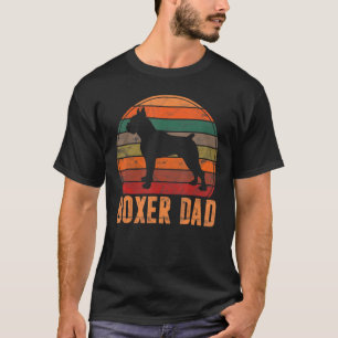 Boxer Dad Dog Owner Boxer Father T-Shirt
