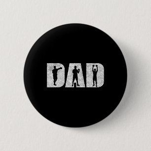 Boxer Dad Love Boxing Gift For Training Mma Box Fi 6 Cm Round Badge