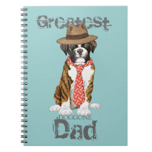 Boxer Dad Spiral Notebook
