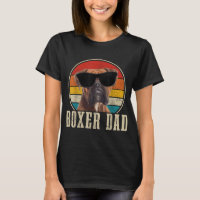 Boxer Dad Vintage Funny Boxer Dog Owner