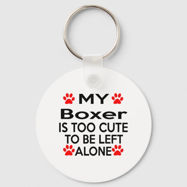 Boxer Designs Key Ring (Front)