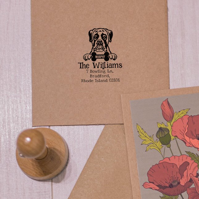 Boxer Dod, Return Address, Rubber Stamp (Creator Uploaded)