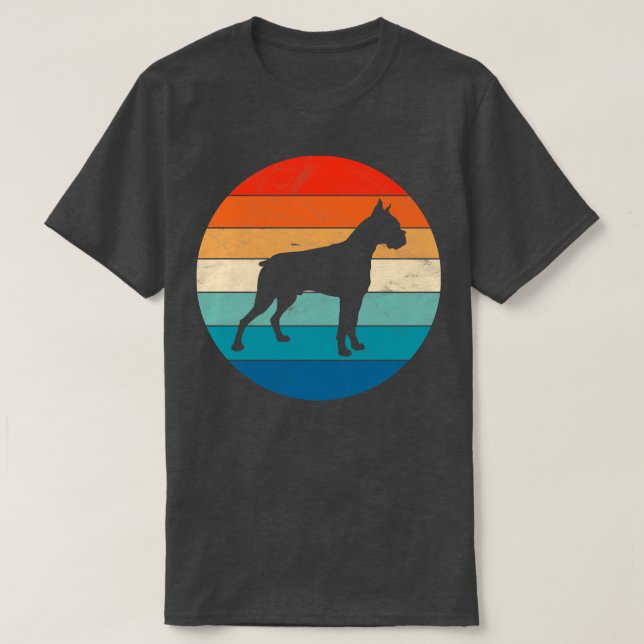 Boxer Dog 1 T-Shirt (Design Front)