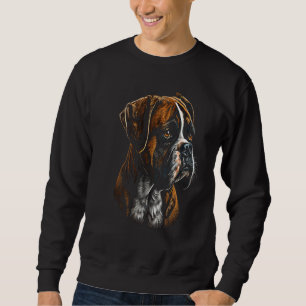 Boxer Dog 27 Sweatshirt