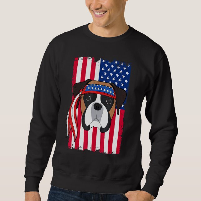 Boxer Dog 2 Sweatshirt (Front)